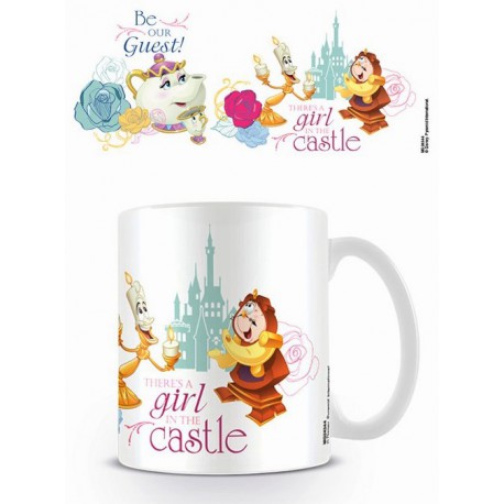 Taza Disney Bella y Bestia Be our Guest