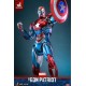 Marvel Figura Diecast Comic Masterpiece 1/6 Iron Patriot Hot Toys Exclusive 32 cm