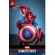 Marvel Figura Diecast Comic Masterpiece 1/6 Iron Patriot Hot Toys Exclusive 32 cm