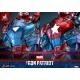 Marvel Figura Diecast Comic Masterpiece 1/6 Iron Patriot Hot Toys Exclusive 32 cm