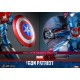 Marvel Figura Diecast Comic Masterpiece 1/6 Iron Patriot Hot Toys Exclusive 32 cm