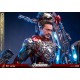 Marvel Los Vengadores Figura Movie Masterpiece Diecast 1/6 Iron Man Mark VI (2.0) with Suit-Up Gantry 32 cm