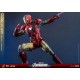 Marvel Los Vengadores Figura Movie Masterpiece Diecast 1/6 Iron Man Mark VI (2.0) with Suit-Up Gantry 32 cm