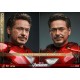 Marvel Los Vengadores Figura Movie Masterpiece Diecast 1/6 Iron Man Mark VI (2.0) with Suit-Up Gantry 32 cm