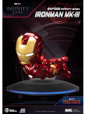 Iron Man 3 Estatua con luz Egg Attack Iron Man Mark III 16 cm
