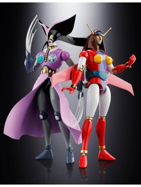 Great Mazinger Figuras Diecast Soul of Chogokin GX-114 Janus & GX-12R Venus A Set 17 cm