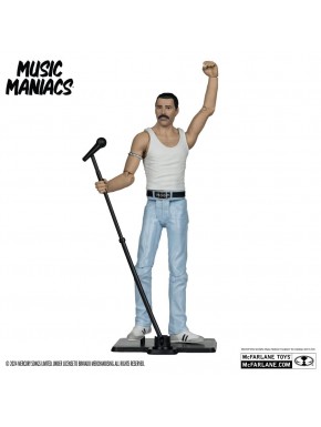 Music Maniacs Rock Figura Freddy Mercury 15 cm