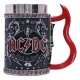 Jarra ACDC Back In Black para fans del rock