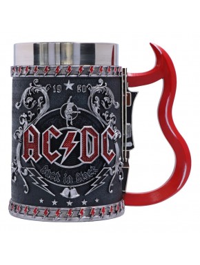 Jarra ACDC Back In Black para fans del rock