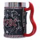 Jarra ACDC Back In Black para fans del rock