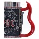Jarra ACDC Back In Black para fans del rock