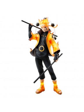 Naruto Shippuden Serie G.E.M. Estatua PVC Naruto Uzumaki Six Paths Sage Mode 15th Anniversary Ver. 22 cm