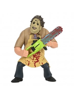 Texas Chainsaw Massacre Toony Terrors Figura 50th Anniversary Leatherface (Bloody) 15 cm