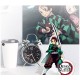 Pack Vaso, Figura Y Pegatinas Demon Slayer