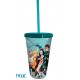 Pack Vaso, Figura Y Pegatinas Demon Slayer
