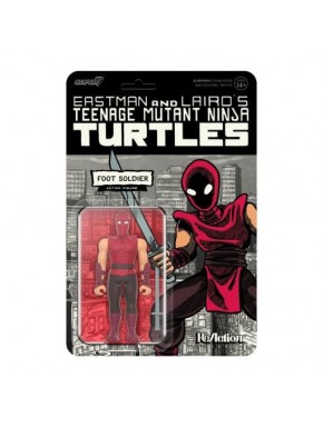 Tortugas Ninja Figura ReAction Wave 11 Foot Soldier (Comic Color) 10 cm
