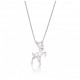 Pendant white gold Bambi Disney