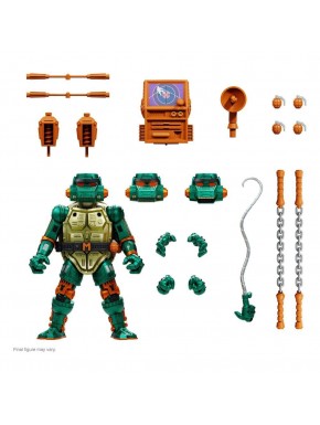 Tortugas Ninja Figura Ultimates Warrior Metalhead Michelangelo 18 cm