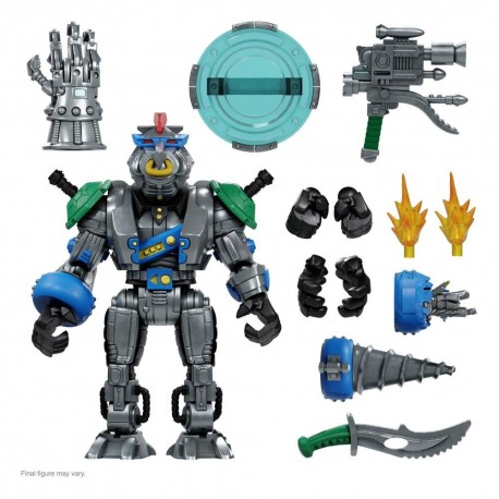 Tortugas Ninja Figura Ultimates Robotic Bebop 20 cm