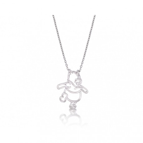 Pendant white gold Winnie the Pooh Disney