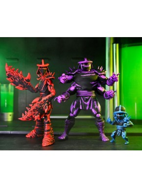 Teenage Mutant Ninja Turtles (Mirage Comics) Figuras Shredder Clones Box Set 18 cm