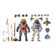 Tortugas Ninja (Cartoon) Pack de 2 Figuras Space Adventure & Samurai Turtles 18 cm