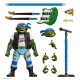 Teenage Mutant Ninja Turtles Figura Ultimates Classic Rocker Leo 18 cm