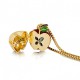 Pendant gold Apple poisoned snow White Disney