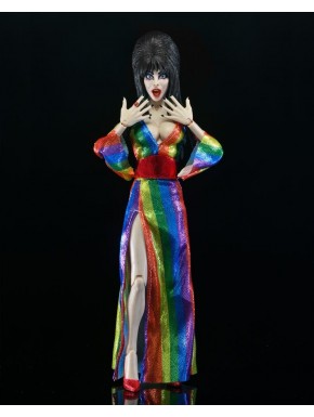 Elvira, Mistress of the Dark Figura Clothed Over the Rainbow Elvira 20 cm