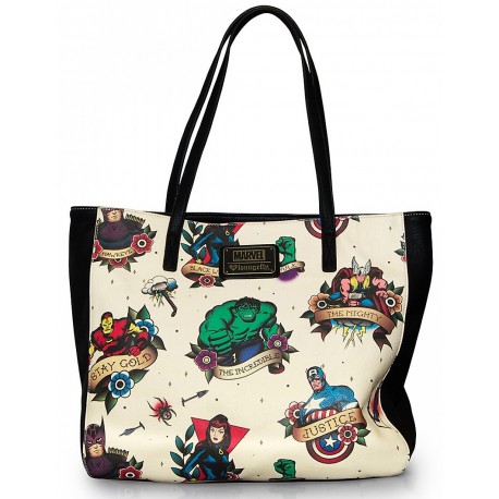 Large Purse Marvel Tattoo