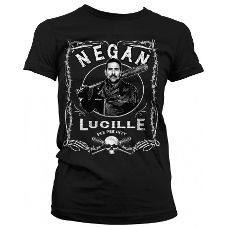 Camiseta Chica Walking Dead Negan Lucille