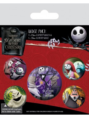 Pack Sheets Nightmare before Christmas Characters