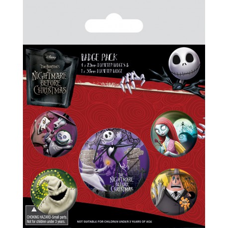 Pack Sheets Nightmare before Christmas Characters