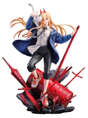 Chainsaw Man Estatua 1/7 Power & Meowy 28 cm