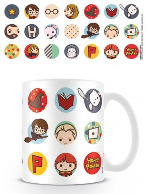 Taza Harry Potter Kawaii Circles