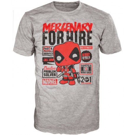 Camiseta Deadpool Funko Mercenary for Hire