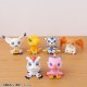 Digimon Adventure Estatuas PVC Look Up Piyomon & Gomamon 11 cm (with gift)