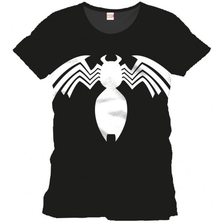 Camiseta Spiderman Traje Simbiótico Marvel