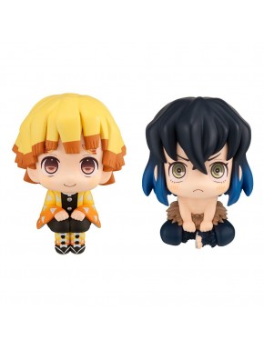 Demon Slayer: Kimetsu no Yaiba Estatua PVC Look Up Zenitsu Agatsuma Smile Ver. & Inosuke Hashibira Bossy Ver. 11 cm (with gift)