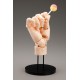 Takahiro Kagami Artist Support Item Hand PVC 1/1 Model/L Pale Orange 21 cm