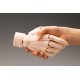 Takahiro Kagami Artist Support Item Hand PVC 1/1 Model/L Pale Orange 21 cm