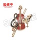 Your Lie in April Broche Violin 7 cm