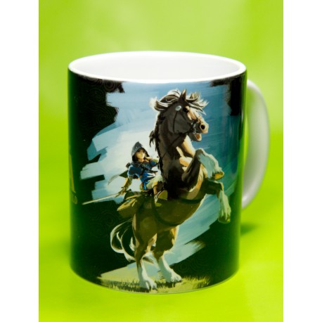 Taza Zelda Link Breath of the Wild