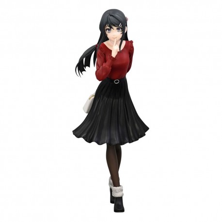 Rascal Does Not Dream of Bunny Girl Senpai Trio-Try-iT Estatua PVC Mai Sakurajima Winter Outfit Ver. 21 cm