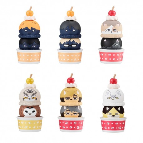 Haikyu!! Pack de 6 Figuras Tsumichen Stack up & Change 8 cm (with gift)