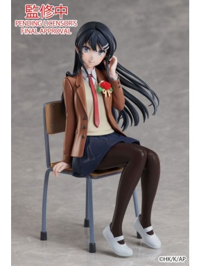 Rascal Does Not Dream of a Knapsack Kid Estatua Mai Sakurajima Graduation Ver. 15 cm