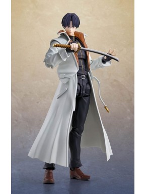 Rurouni Kenshin: Meiji Swordsman Romantic Story Figura S.H. Figuarts Aoshi Shinomori 17 cm