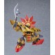 Hao Taikei Ryu Knight Moderoid Plastic Model Kit Collection Series: 4 Shinebaram & Steru 10 cm