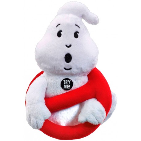 Peluche con sonido Logo Cazafantasmas 22 cm