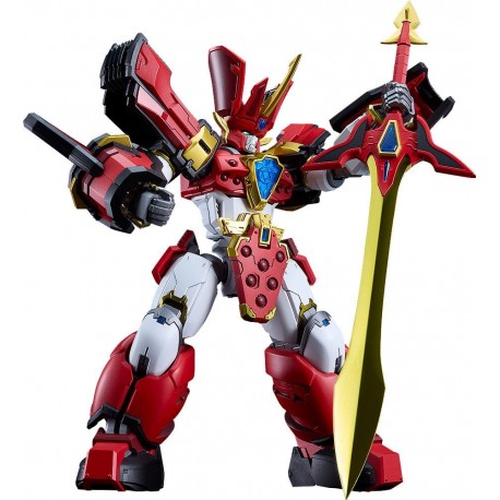 Mado King Granzort Maqueta Plastic Model Kit Moderoid King's Style Granzort Gold Edition 18 cm